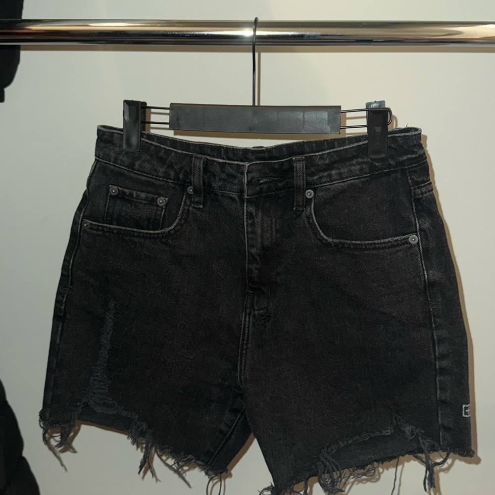 Ksubi Charcoal Jean Shorts